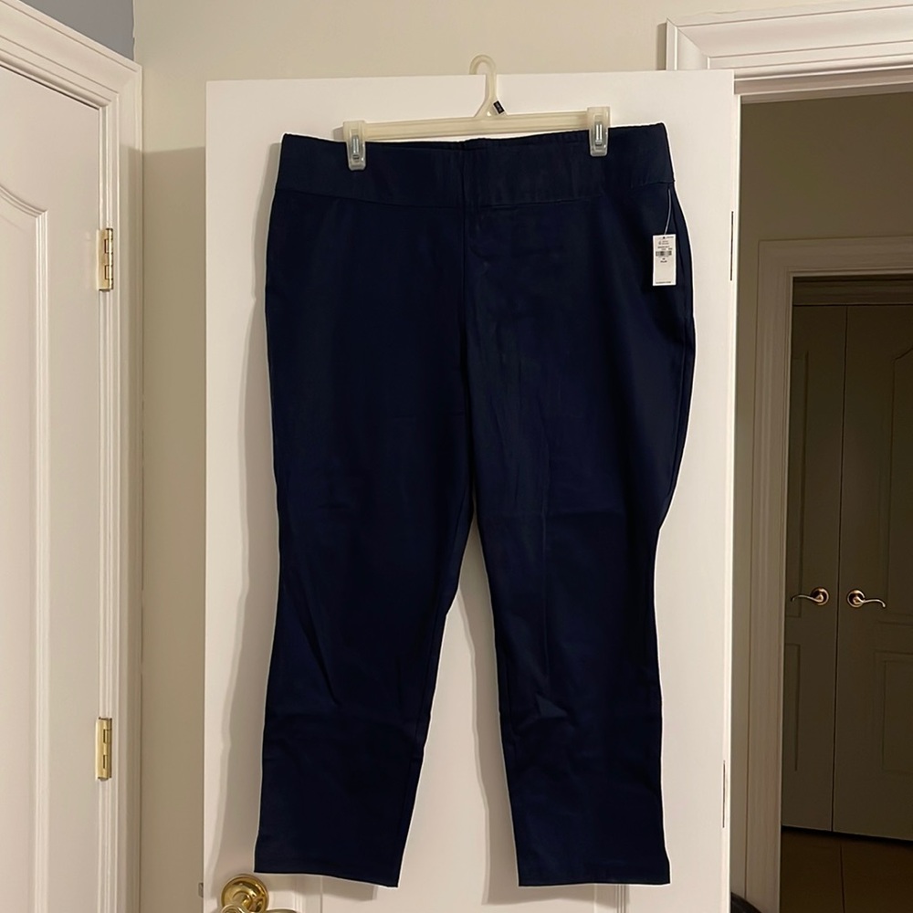 Old navy plus sized navy dress pants. Perfect for work.